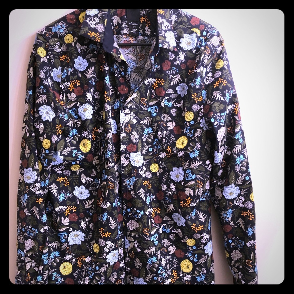 H&M long sleeve button down